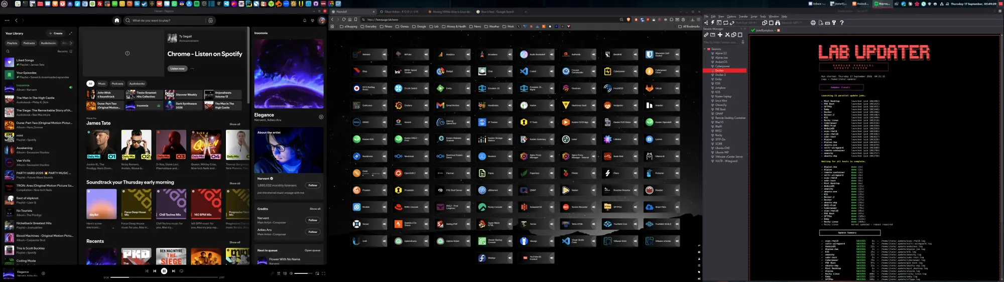 Migrating My Linux Desktop to the Gaming Rig: Linux is seriously impressive !!!